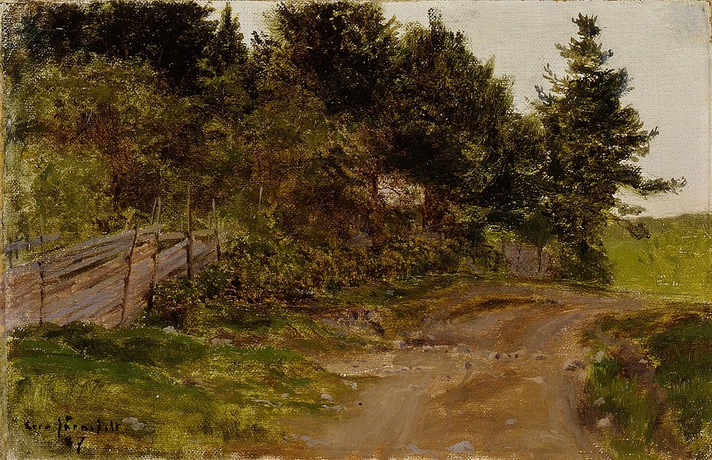 Eero Järnefelt - 112, Sentiero nella foresta, Finnish National Gallery, Helsinki